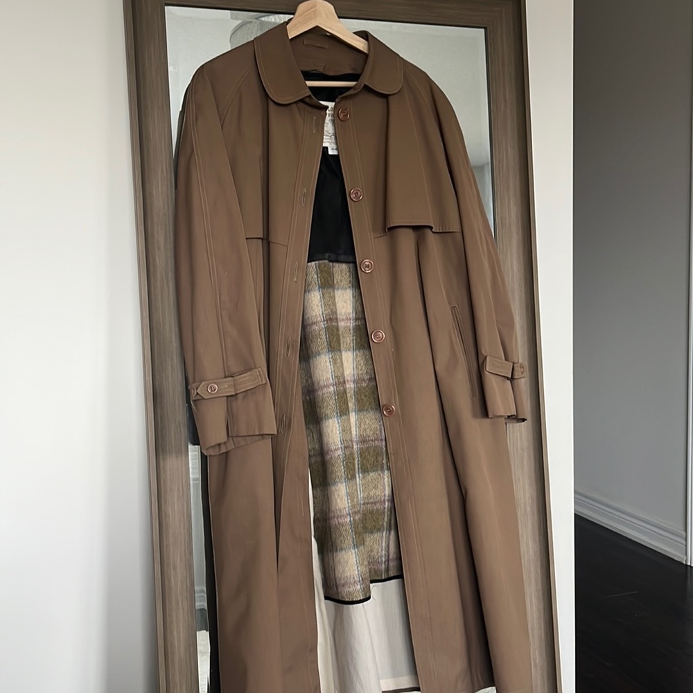 London Fog Tan Trench Coat
